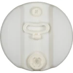 15 Gallon Natural Tight Head Plastic Drum, UN Rated, 2" & 3/4" Fittings - Image 3