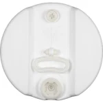 15 Gallon White Tight Head Plastic Drum, UN Rated, 2" & 3/4" Fittings - Image 3