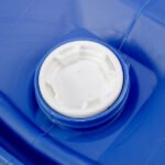 220 Litre Blue Plastic Barrel - Tight Head UN Approved - Image 2