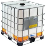 275 Gallon IBC Tote, Anti-Static, New, UN Rated, 2" Camlock Valve, Composite Pallet