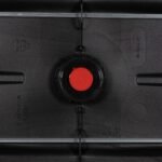 275 Gallon Black IBC Tote, Standard Reconditioned, 2" Camlock Valve, Composite Pallet - Image 5