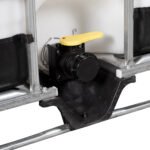 275 Gallon IBC Tote, Rebottled, UN Rated, 2" NPT Valve, Composite/Steel Pallet - Image 3