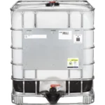 275 Gallon IBC Tote, Rebottled, UN Rated, 2" Camlock Valve, Steel/Composite Pallet - Image 2