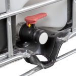 275 Gallon IBC Tote, Rebottled, UN Rated, 2" Camlock Valve, Steel/Composite Pallet - Image 4