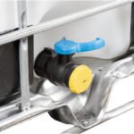 275 Gallon IBC Tote, Rebottled, UN Rated, 2" NPT Valve, Steel/Composite Pallet - Image 3