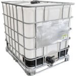 275 Gallon Natural Standard Reconditioned IBC Tote, UN Rated, Various Ball Valve Styles, Metal Pallet