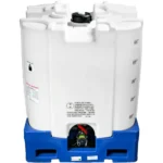275 Gallon Plastic IBC Tote, UN Rated, 2" Camlock Valve w/Gasket - Image 2