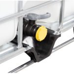 275 Gallon IBC Tote, New, UN Rated, 2" Camlock Valve, Composite Pallet - Image 3