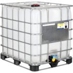 275 Gallon IBC Tote, New, UN Rated, 2" NPT Valve, Composite Pallet