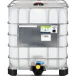 275 Gallon IBC Tote, New, UN Rated, 2" NPT Valve, Composite Pallet - Image 2