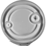 30 Gallon Black Plastic Drum, Cover w/Plastic Lever Lock, UN Rated, 2" & 3/4" Fittings - Image 2