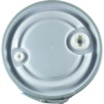 30 Gallon Blue Plastic Drum, UN Rated, 2" & 3/4" Fittings - Image 2