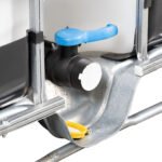 330 Gallon IBC Tote, Rebottled, UN Rated, 2" NPT Valve, Steel/Composite Pallet - Image 4