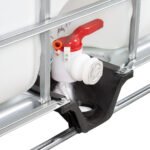 330 Gallon IBC Tote, New, UN Rated, 2" Camlock Valve, Composite Pallet - Image 4