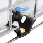 330 Gallon IBC Tote, New, UN Rated, 2" NPT Valve, Composite Pallet - Image 4