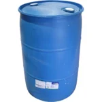 55 Gallon Blue Tight Head Plastic Drum, Reconditioned, Stains & Scratches - Image 2