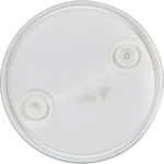 55 Gallon Tight Head Natural Plastic Drum, Reconditioned, UN Rated, 2" NPS & 2" Buttress Fittings - Image 2