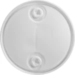 55 Gallon Natural Tight Head HMWPE Plastic Drum, UN Rated, 2" NPS & 2" Buttress Fittings - Image 2