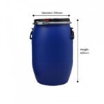 60 Litre Open Head Plastic Drum - Pack of 18 - Image 4
