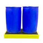 2 Drum Bunded Work Floor 1260 x 150 x 860mm - Image 4