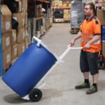 SOLMHA™ 2 Wheeled Drum Trolley - 350kg Capacity - Image 2