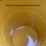 UN Open Head Lacquered Steel Drum - 205 Litre / 45 Gallon - Image 2