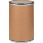 15 Gallon Fiber Drum, Fiber Cover w/Lever Lock Ring