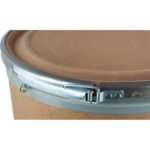 12 Gallon Fiber Drum, Fiber Cover w/Lever Lock Ring - Image 3