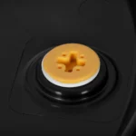 55 Gallon Black Plastic Drum, Cover wLever Lock Ring, Reconditioned, UN Rated, Various Styles - Image 4