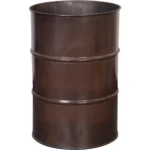 55 Gallon Brown Steel Drum, Reconditioned (No Cover)