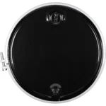 55 Gallon Steel Drum, Black, UN Rated, Unlined, 20GA, Cover w/Bolt Ring, 2" & 3/4" Fittings - Image 2