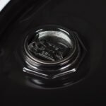55 Gallon Steel Drum, Black, UN Rated, Unlined, 20GA, Cover w/Bolt Ring, 2" & 3/4" Fittings - Image 5