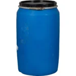 55 Gallon Plastic Drum, Reconditioned, Various Styles, Mixed Colors & Covers - Image 2