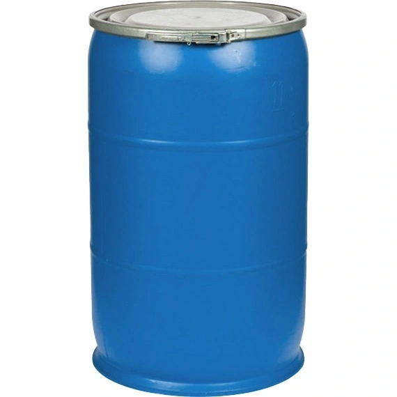 55 Gallon Plastic Drum, Reconditioned, Various Styles, Mixed Colors & Covers - Image 5