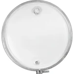 55 Gallon Steel Drum, Black, Reconditioned, UN Rated, Lined, Cover w/Bolt Ring, 2" & 3/4" Fittings - Image 2