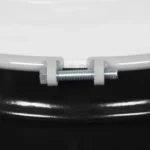 55 Gallon Steel Drum, Black, Reconditioned, UN Rated, Unlined, Cover wBolt Ring, 2 & 34 Fittings - Image 6