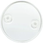 55 Gallon White Tight Head Plastic Drum, UN Rated, 2" NPT & 2" Buttress Fittings - Image 2