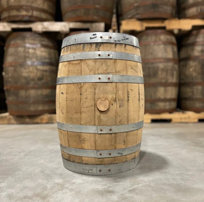 CC1 15 Gallon Re:Find Distillery Whiskey Barrel - Fresh Dumped, Once Used - Image 1