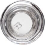 1/2 oz. Clear Boston Round Glass Bottle, 18mm 18-400 - Image 2