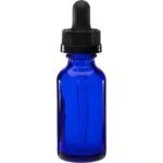 1 oz. Boston Round Bottles, Cobalt Blue Glass, 20mm 20-400 - Image 6
