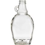 8.5 oz Glass Syrup Bottle w/ Loop Handle, 28mm