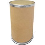 58 Gallon Hot Flo Fiber Drum, Steel Cover Top & Bottom