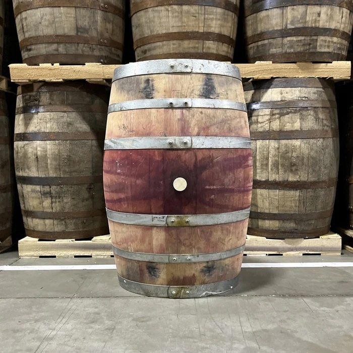 V12 Freshly Emptied Red Wine Barrel - Image 1