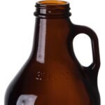 32 oz. Amber Glass Beer Growler, 38mm 38-405 - Image 3