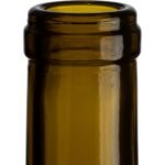 750 ml Antique Green Bordeaux Wine Bottles, Punted Bottom, Cork - Image 2