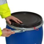 150 Litre Open Head Plastic Drum - Pack of 10 - Image 3